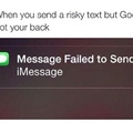 when you send a risky text but God got your back