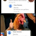 Anti joke chicken è un meme che consiste nella risoluzione logica delle battute da parte della gallina