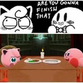 Im Kirby on a date