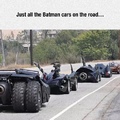 just all batman cars