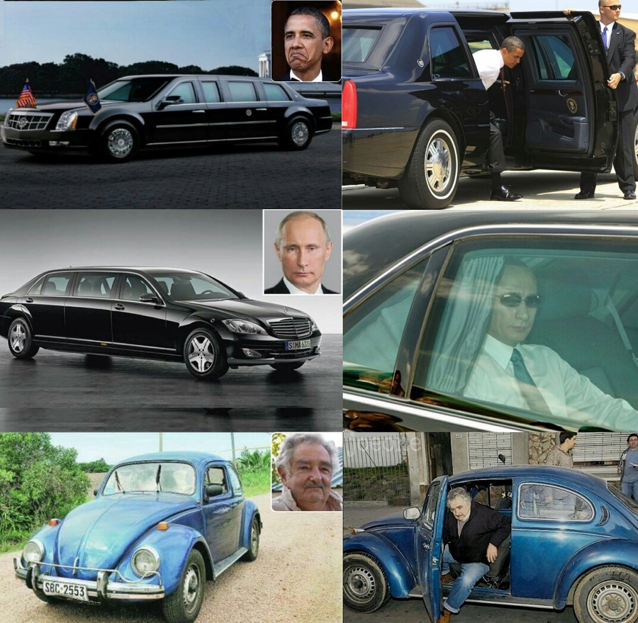 Los carros de los presidentes.. - meme