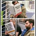 Books on a subway: part two