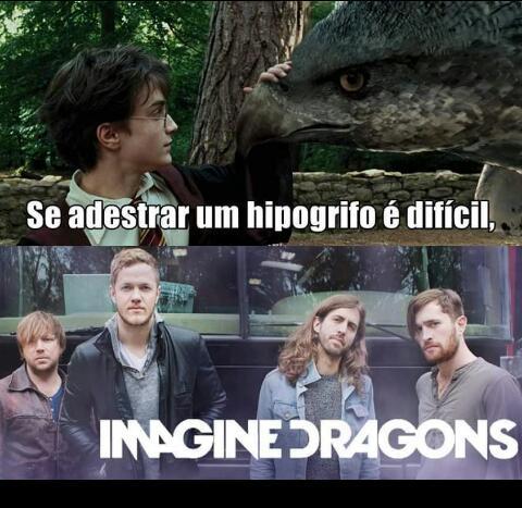 Imagine dragons - meme