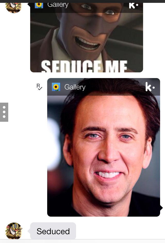 The power of cage compells you - meme