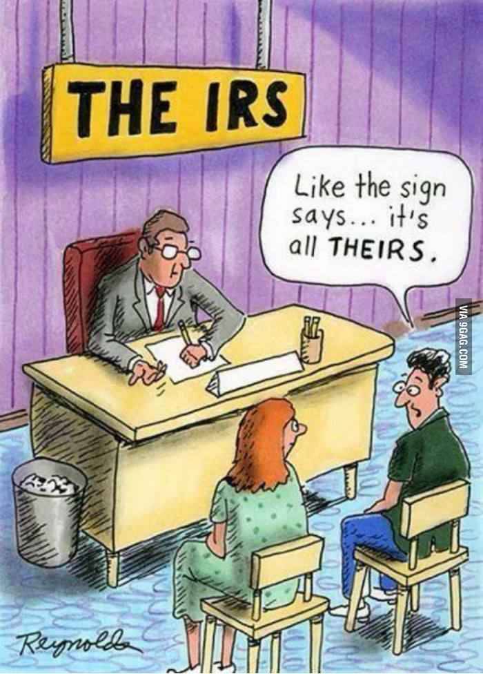The IRS - meme