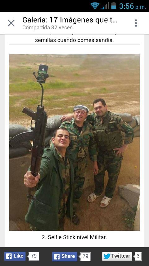 selfie de soldados - meme