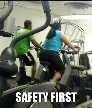 Safety first! - meme