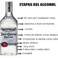 Etapas del Alcohol