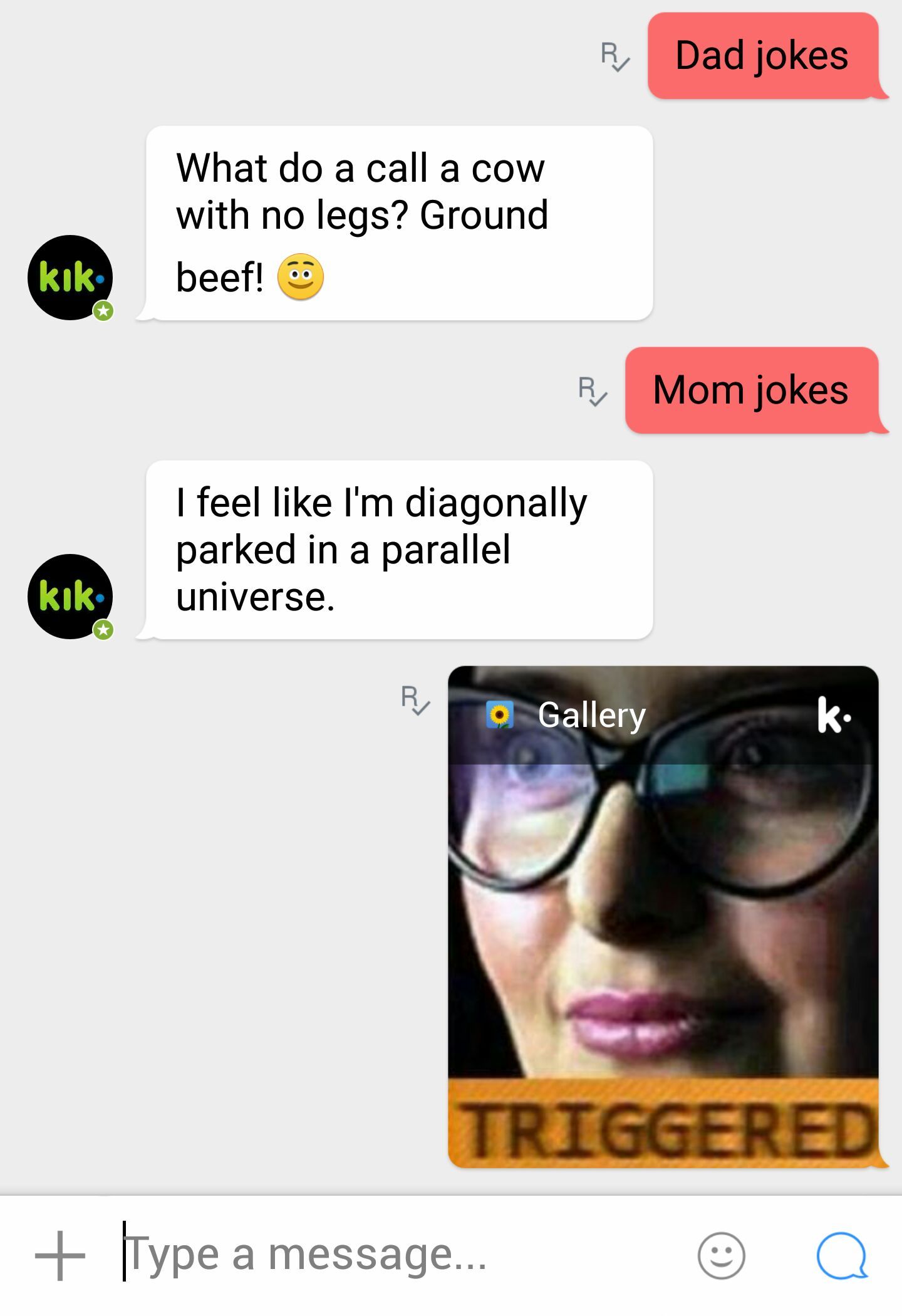 Kikteam is not fond of moms. - meme