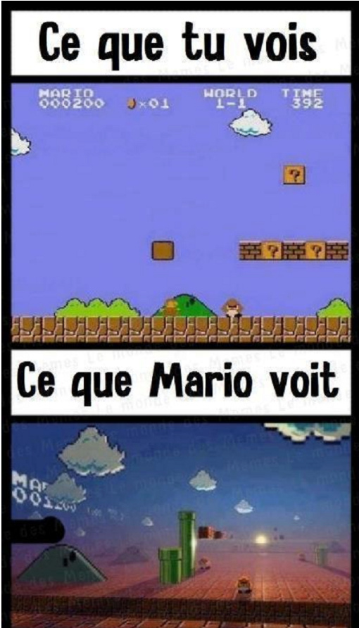 Mario in real life - meme