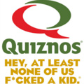 Quiznos savage with this one