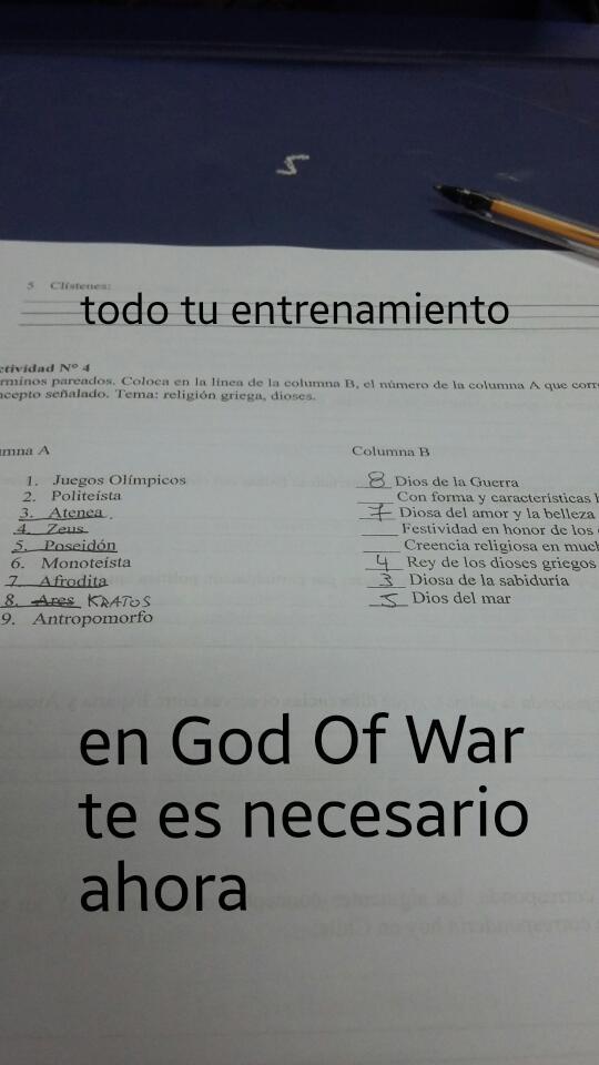 sirve el god of war - meme