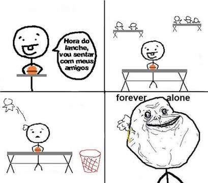 Maximum forever alone - meme