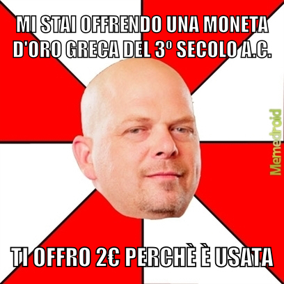 Affari molto seri - meme