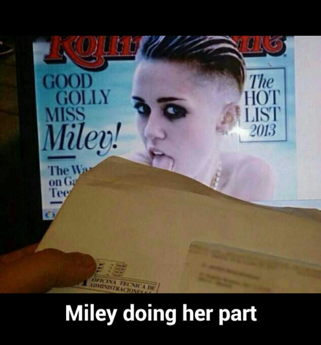 Miley Cyrus - meme