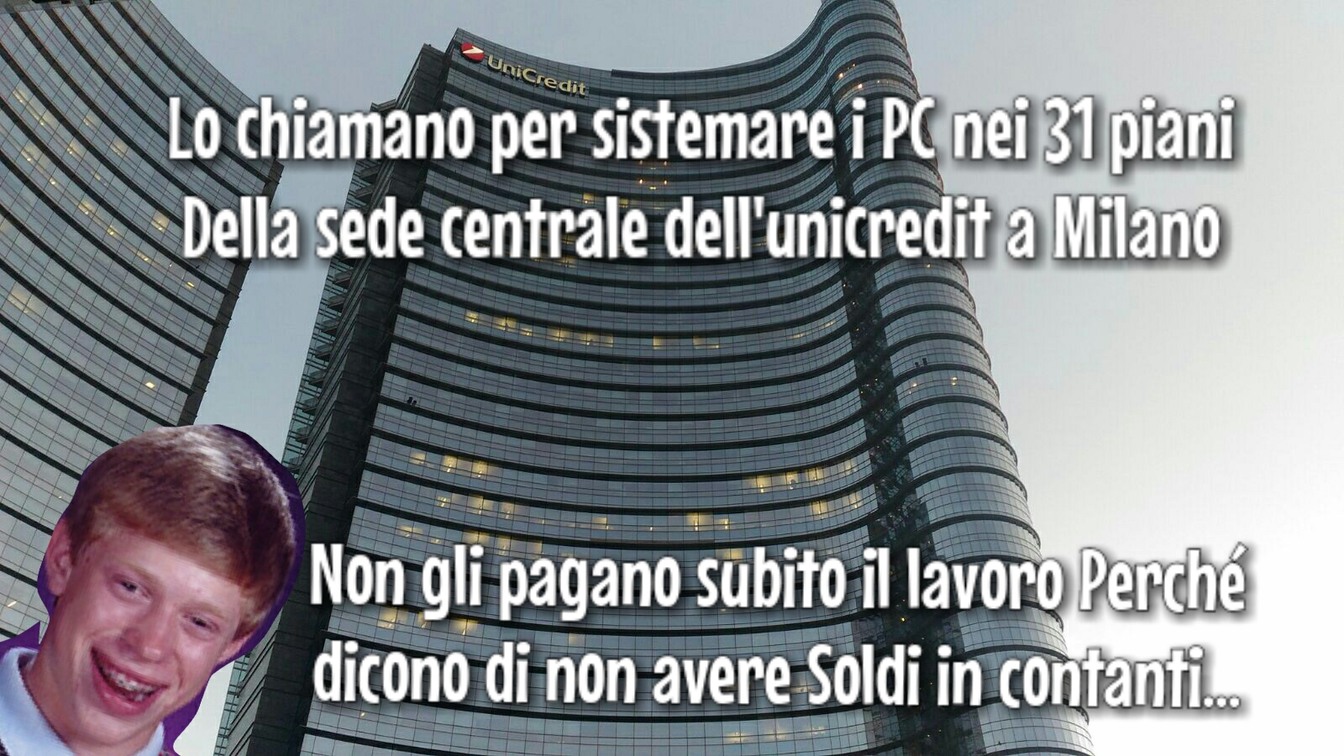 Oggi a Milano true story - meme