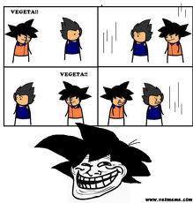 Goku Troll - meme