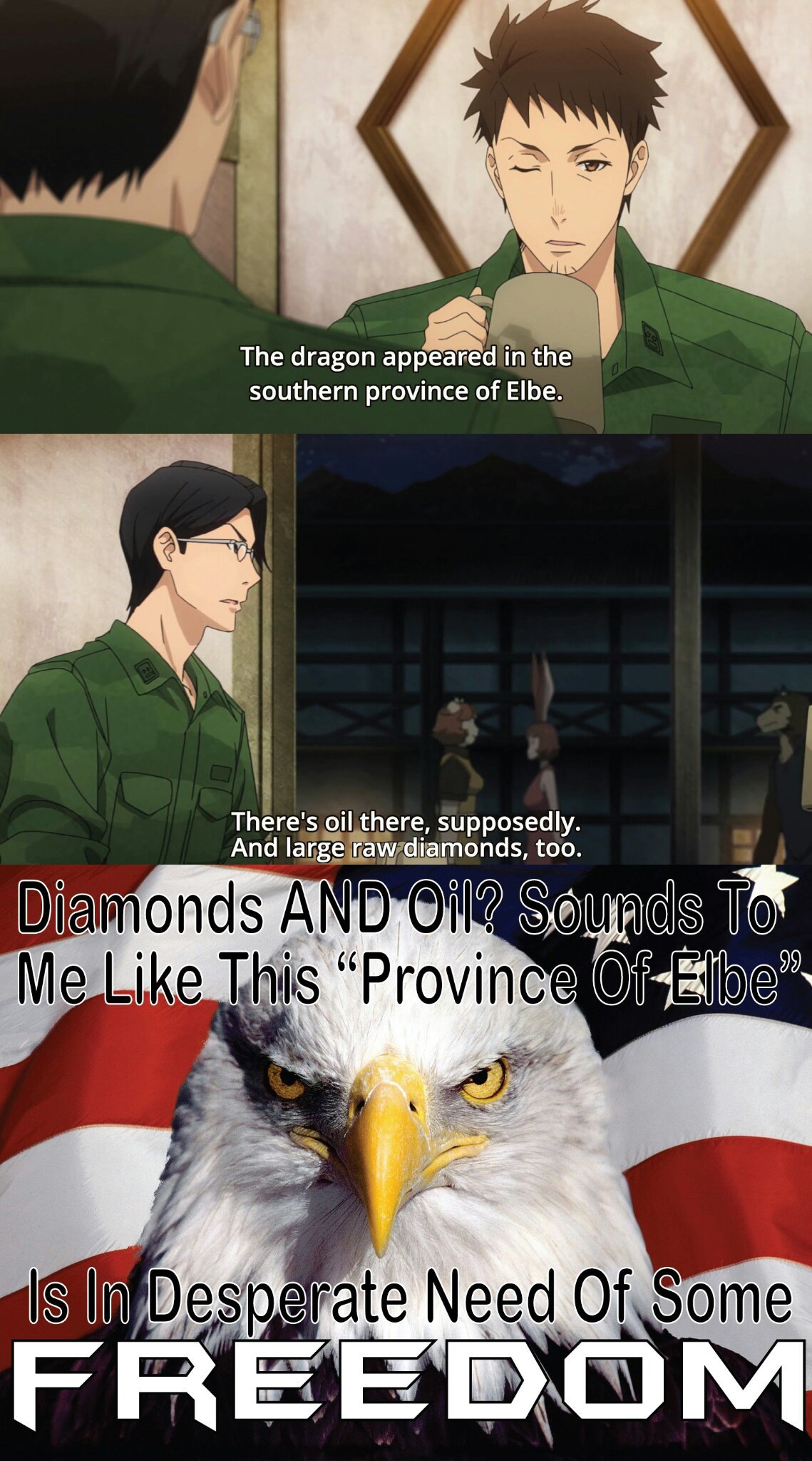 GATE: Thus the JSDF fought there - meme