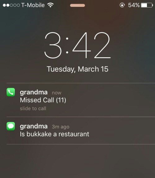 Yes grandma...just dont google it - meme