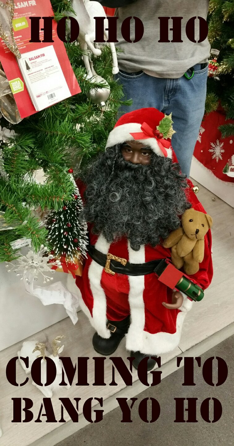 Black Santa does exist!!! - meme