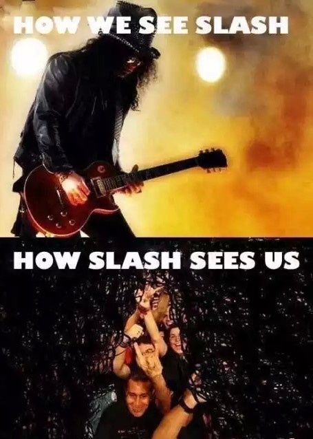 Share with us your fav song of Gun's N' Roses - meme