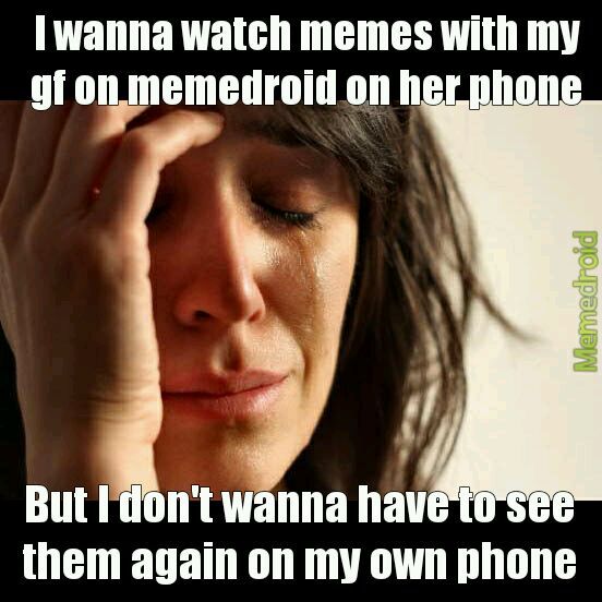 And she's got the same problem - meme