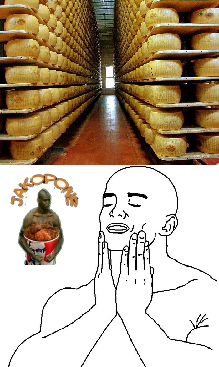 It's perfect. Cheese is perfect - meme
