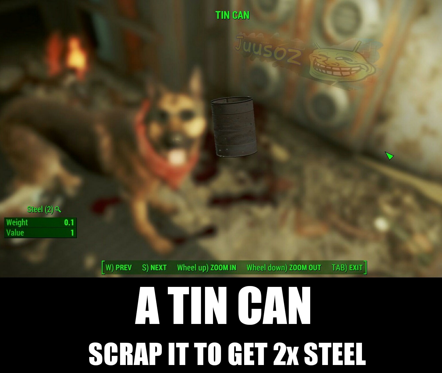 Fallout 4 logic - meme
