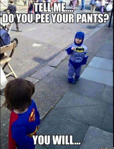 Batman v superman Dawn of daycare - meme
