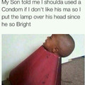 So bright his son is