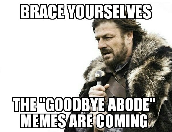 You will be missed - meme