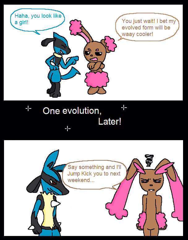 Poor buneary/lopunny - meme