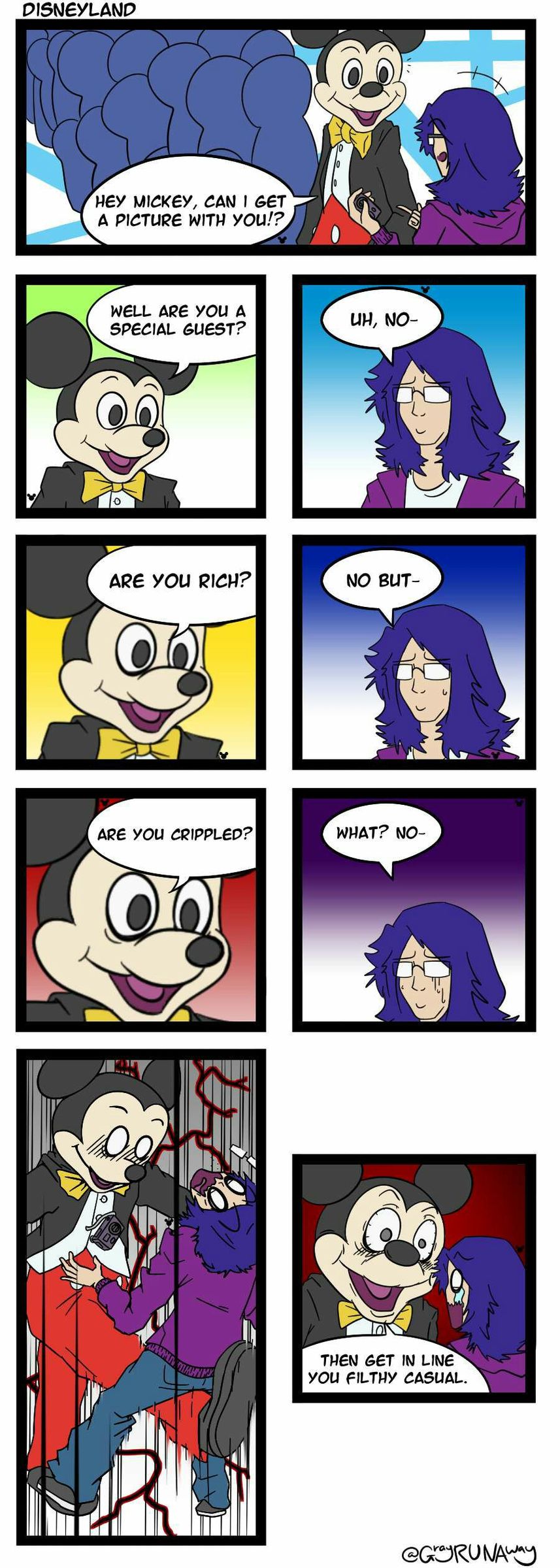 Disneyland logic - meme