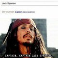 Por favor captain jack sparrow