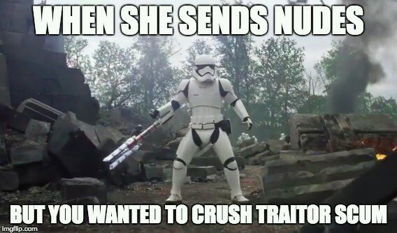 Traitor scum - meme