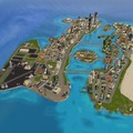 El mapa de GTA VC recreado en los sims 3