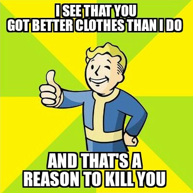 Favorite Fallout Character or Organization of all time? - meme