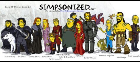 Simpson of thrones - meme