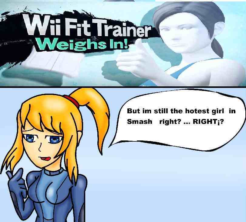 wii fit trainer is a babe - meme
