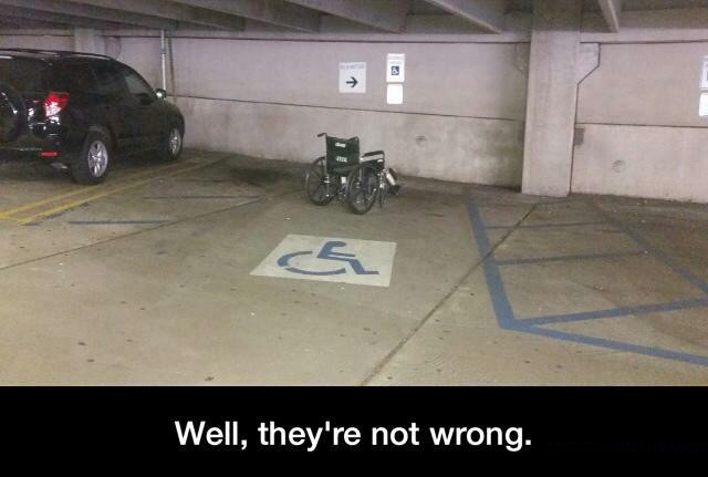 Wheelchair - meme