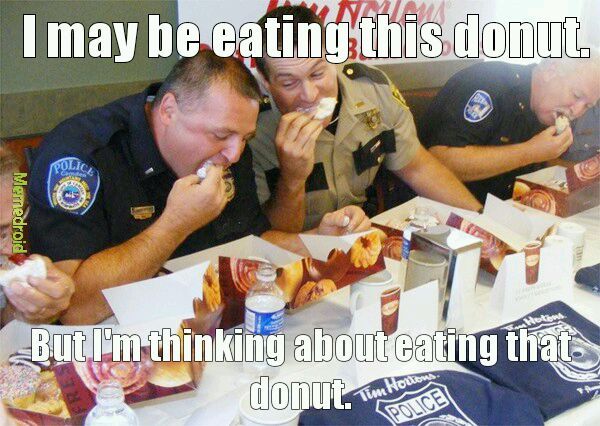 The finals at the police academy. Follow me for a follow. - meme