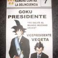 Goku para Presidente