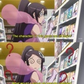 Buy me food. Anime: the world god only knows