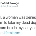 feminists can get bent