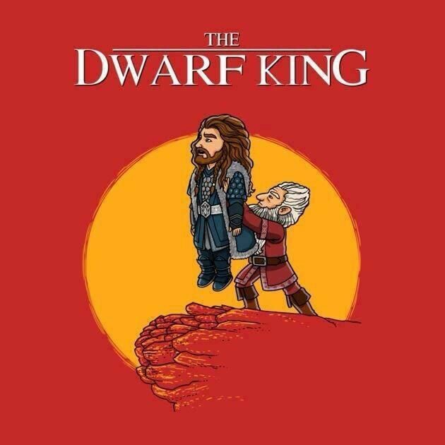 The dwarf king - meme