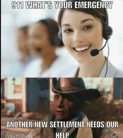 Help ALL the settlements - meme