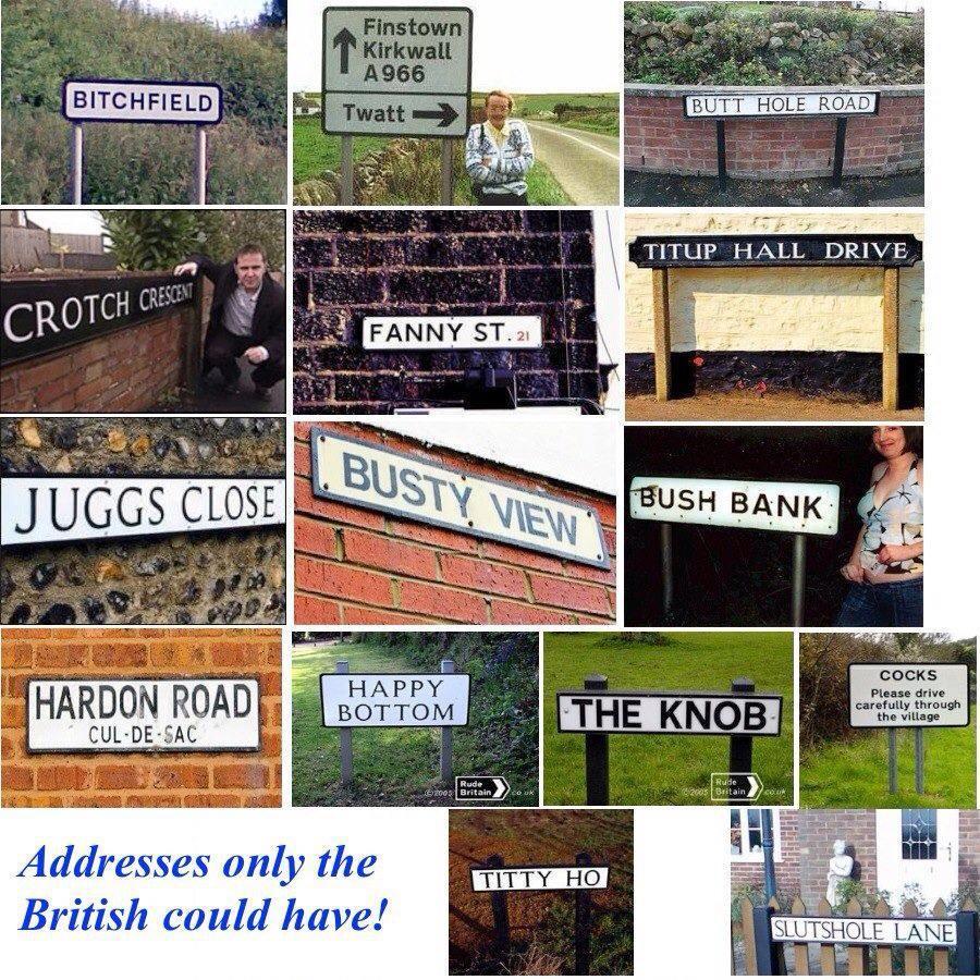 British Signs - meme