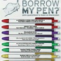 Wanna borrow my pen?