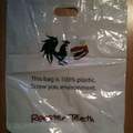 Honest plastic bag.