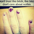 Don't trust those hoes